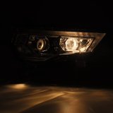 AlphaRex 14-22 Toyota 4Runner PRO-Series Projector Headlights Black w/Seq. Sig. + DRL thumbnail 8