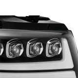 AlphaRex 07-13 Toyota Tundra / 08-17 Sequoia PRO-Series Projector Headlights Chrome w/Seq. Sig. + DR thumbnail 5