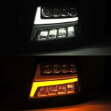 AlphaRex 07-13 Toyota Tundra / 08-17 Sequoia PRO-Series Projector Headlights Chrome w/Seq. Sig. + DR thumbnail 9