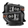 AlphaRex 14-21 Toyota Tundra PRO-Series Projector Headlights Black w/Seq. Sig. + DRL thumbnail 9