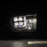 AlphaRex 14-21 Toyota Tundra NOVA-Series LED Proj Headlights Blk w/Actv Light & Seq. Sig + DRL thumbnail 3