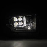 AlphaRex 14-21 Toyota Tundra NOVA-Series LED Proj Headlights Blk w/Actv Light & Seq. Sig + DRL thumbnail 6