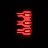 AlphaRex 14-18 GMC Sierra 1500/2500HD/3500HD LUXX-Series LED Tail Lights Blk w/Actv Light & Seq. Sig thumbnail 8