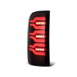 AlphaRex 14-18 GMC Sierra 1500/2500HD/3500HD LUXX-Series LED Tail Lights Blk w/Actv Light & Seq. Sig thumbnail 9