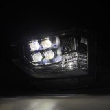 AlphaRex 14-21 Toyota Tundra NOVA-Series LED Proj Headlights Alpha-Blk w/Actv Light & Seq. Sig + DRL thumbnail 3