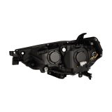 AlphaRex 14-22 Toyota 4Runner LUXX-Series LED Proj Headlights Blk w/Actv Light & Seq. Sig + DRL thumbnail 4