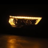 AlphaRex 14-22 Toyota 4Runner LUXX-Series LED Proj Headlights Chrome w/Actv Light & Seq. Sig + DRL thumbnail 9