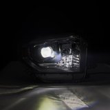AlphaRex 14-21 Toyota Tundra LUXX-Series LED Proj Headlights Alpha-Blk w/Actv Light & Seq. Sig + DRL thumbnail 3