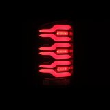 AlphaRex 14-18 GMC Sierra 1500/2500HD/3500HD LUXX-Series LED Tail Lights Blk/Red w/Actv Lgt Seq. Sig thumbnail 5