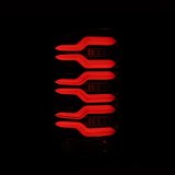 AlphaRex 14-18 GMC Sierra 1500/2500HD/3500HD LUXX-Series LED Tail Lights Alpha-Blk Actv Lgt Seq. Sig thumbnail 5