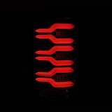 AlphaRex 14-18 GMC Sierra 1500/2500HD/3500HD LUXX-Series LED Tail Lights Alpha-Blk Actv Lgt Seq. Sig thumbnail 9