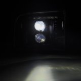 AlphaRex 05-07 Ford F250/350/450/550 Super Duty LUXX LED Proj HL Blk w/Actv Light & Seq Sig + SB DRL thumbnail 6