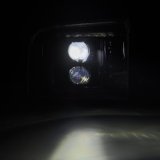 AlphaRex 05-07 Ford F250/350/450/550 Super Duty LUXX LED Proj HL Blk w/Actv Light & Seq Sig + SB DRL thumbnail 9