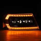 AlphaRex 04-08 Ford F-150 (No 2004 Heritage) NOVA-Series LED Proj HL Chrome w/Actv Light / Seq. Sig thumbnail 3
