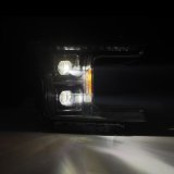 AlphaRex 18-20 Ford F-150 (Req. Conv F150 w/Stock LED) LUXX LED Proj HL Blk Actv Lgt Seq Sig SB DRL thumbnail 5