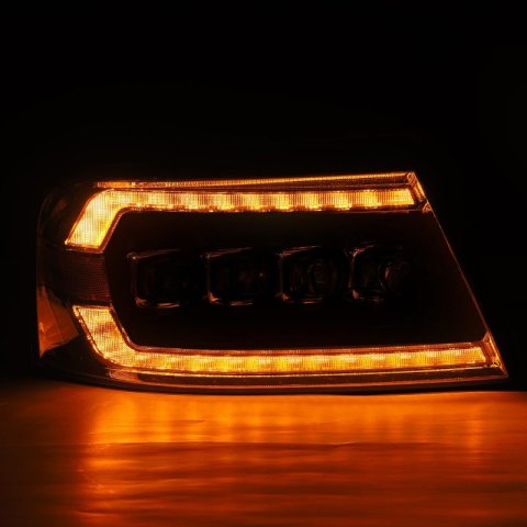 AlphaRex 04-08 Ford F-150 (No 2004 Heritage) NOVA-Series LED Proj HL Alpha-Blk w/Actv Lgt / Seq. Sig thumbnail 3