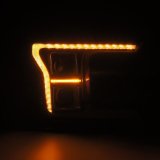 AlphaRex 18-20 Ford F-150 (Req. Conv F150 w/LED) LUXX LED Proj HL Alpha-Blk w/Actv Lt Seq Sig SB DRL thumbnail 7