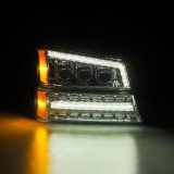 AlphaRex 03-06 Chevy Silverado 1500/2500HD/3500HD/Avalanche Chrome NOVA LED Proj Headlights thumbnail 4