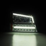AlphaRex 03-06 Chevy Silverado 1500/2500HD/3500HD/Avalanche Chrome NOVA LED Proj Headlights thumbnail 9