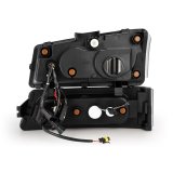 AlphaRex 03-06 Chevy Silverado 1500/2500HD/3500HD/Avalanche Black NOVA LED Proj Headlights thumbnail 3