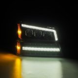 AlphaRex 03-06 Chevy Silverado 1500/2500HD/3500HD/Avalanche Black NOVA LED Proj Headlights thumbnail 6