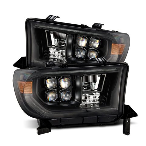 AlphaRex 07-13 Toyota Tundra NOVA LED Proj Headlights Alpha-Black w/Activ Light/Seq Signal/DRL thumbnail 2