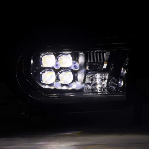 AlphaRex 07-13 Toyota Tundra NOVA LED Proj Headlights Alpha-Black w/Activ Light/Seq Signal/DRL thumbnail 3