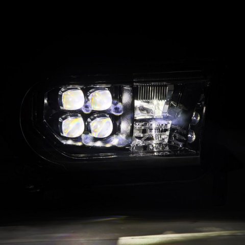 AlphaRex 07-13 Toyota Tundra NOVA LED Proj Headlights Alpha-Black w/Activ Light/Seq Signal/DRL thumbnail 4