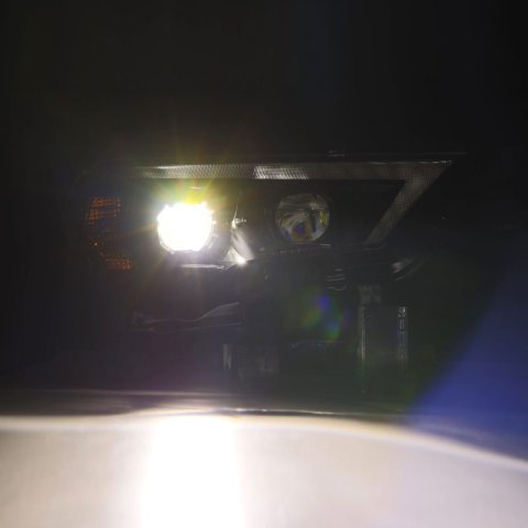 AlphaRex 14-20 Toyota 4Runner LUXX LED Proj Headlights Black w/Activ Light/Seq Signal/DRL thumbnail 6