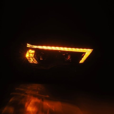 AlphaRex 14-20 Toyota 4Runner LUXX LED Proj Headlights Black w/Activ Light/Seq Signal/DRL thumbnail 7