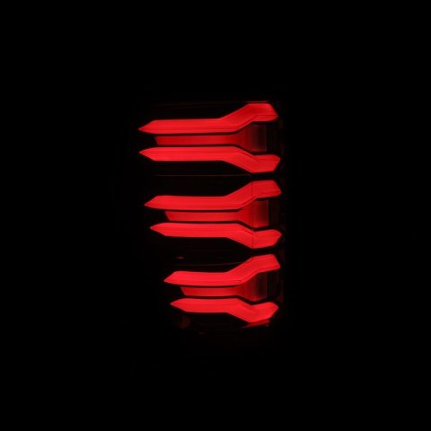 AlphaRex 21-22 Ford F-150 LUXX LED Taillights Black/Red thumbnail 2