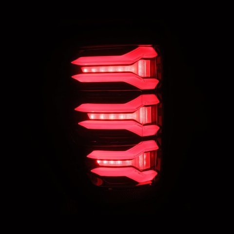 AlphaRex 21-22 Ford F-150 LUXX LED Taillights Black/Red thumbnail 3