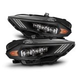 AlphaRex 18-22 Ford Mustang NOVA-Series LED Projector Headlights Black thumbnail 1