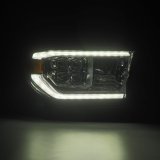 AlphaRex 07-13 Toyota Tundra / 08-17 Sequoia NOVA LED Proj HL Chrome w/Actv Light Seq. Sig + DRL thumbnail 3