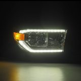 AlphaRex 07-13 Toyota Tundra / 08-17 Sequoia NOVA LED Proj HL Chrome w/Actv Light Seq. Sig + DRL thumbnail 6