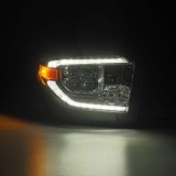 AlphaRex 14-21 Toyota Tundra NOVA LED Proj HL Chrome w/Actv Light & Seq. Sig + Switchback DRL thumbnail 4
