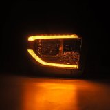 AlphaRex 14-21 Toyota Tundra NOVA LED Proj HL Chrome w/Actv Light & Seq. Sig + Switchback DRL thumbnail 5
