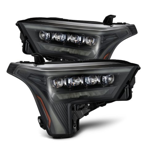 AlphaRex 22-23 Toyota Tundra NOVA-Series Headlights Alpha-Blk w/White DRL - Req 810029 OR 810030 thumbnail 1