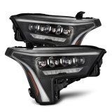 AlphaRex 22-23 Toyota Tundra NOVA-Series Headlights Black w/White DRL - Req 810029 OR 810030 thumbnail 1