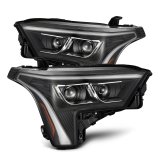 AlphaRex 22-23 Toyota Tundra LUXX-Series Headlights Black w/White DRL - Req 810029 OR 810030 thumbnail 1