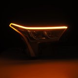 AlphaRex 22-23 Toyota Tundra LUXX-Series Headlights Black w/White DRL - Req 810029 OR 810030 thumbnail 6
