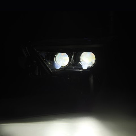 AlphaRex 22-23 Toyota Tundra LUXX-Series Headlights Alpha-Black w/Amber DRL - Req 810029 OR 810030 thumbnail 2