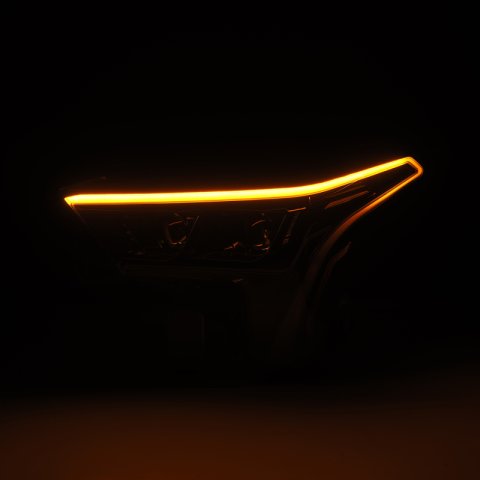 AlphaRex 22-23 Toyota Tundra LUXX-Series Headlights Alpha-Black w/Amber DRL - Req 810029 OR 810030 thumbnail 6