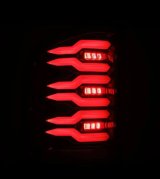 AlphaRex 07-13 Chevrolet Silverado 1500 (Ex. Hybrid Models) LUXX-Series LED Tail Lights Alpha-Black thumbnail 6