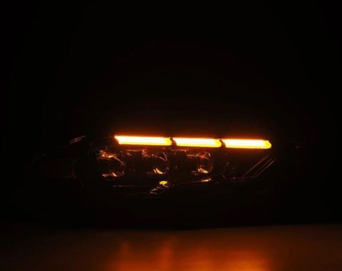 AlphaRex 18-20 Ford Mustang NOVA LED Proj Headlights Alpha-Black w/Activ Light/Seq Signal/Switch DRL thumbnail 3