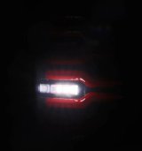 AlphaRex 07-14 Chevrolet Silverado 1500/2500HD/3500HD Luxx-Series LED Tail Lights Black/Red thumbnail 5