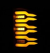 AlphaRex 07-14 Chevrolet Silverado 1500/2500HD/3500HD Luxx-Series LED Tail Lights Blk w/Smoked Lens thumbnail 5