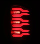 AlphaRex 07-14 Chevrolet Silverado 1500/2500HD/3500HD Luxx-Series LED Tail Lights Blk w/Smoked Lens thumbnail 7