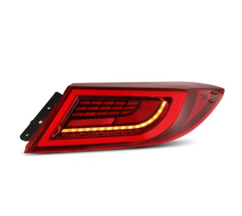 AlphaRex 22-24 Toyota GR86 LUXX LED Taillights Vivid Red thumbnail 4