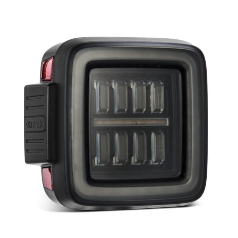 AlphaRex 18-23 Jeep Wrangler JL NOVA Prismatic LED Taillights Alpha-Black thumbnail 6